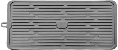 Dailygoods- Droogmat Antislip - Siliconen - Hittebestendig tot 232°C - Keuken - Afwasmat - 44,5 cm x 20,3 cm - Duurzaam - Keukenmat