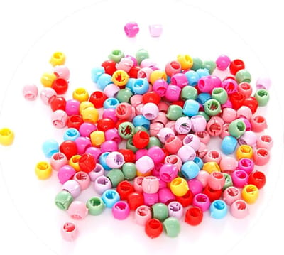 100 Stuks Mini Haarparels voor Vrouwen - Plastic Regenboog Haarclips en Klemmen voor Vlechtwerk en Haarstyling