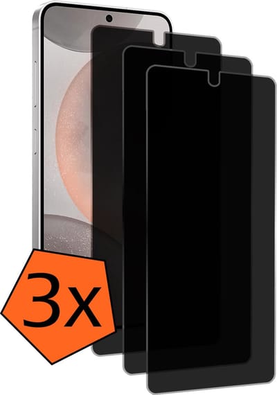 Screenprotector - 3 Stuks - Geschikt voor Samsung Galaxy S24 - Privacy Filter - Gehard Glas - Beschermglas - Tempered Glass - Screen Protector