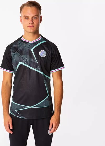 Champions League Voetbalshirt - Maat S t/m XXL - Zwart - Volwassenen - Unisex - Officiële Merchandise