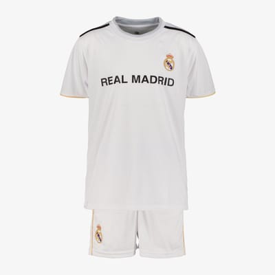 Real Madrid kinder sport set wit - Maat 116