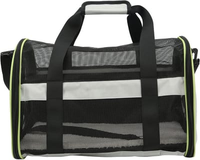 Draagtas voor Huisdieren - Reismand Kat Hond - Veilig Vervoeren - Mesh Ventilatie - 44 x 28 x 28 cm