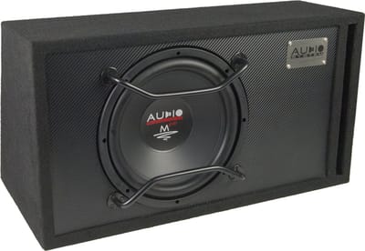 M-Serie EVO HIGH EFFICIENT Subwoofer 50 liter box Carbon design 650/500 Watt