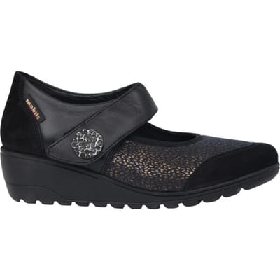 Mephisto Mobils Bathilda - dames ballerina - Zwart - maat 35 (EU) 2.5 (UK)