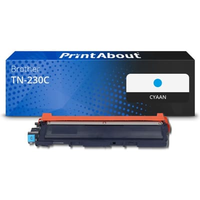 PrintAbout huismerk Toner TN-230C Cyaan Geschikt voor Brother