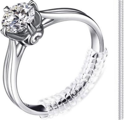 Knaak Ringverkleiner - Transparant - Ring kleiner maken - Universeel