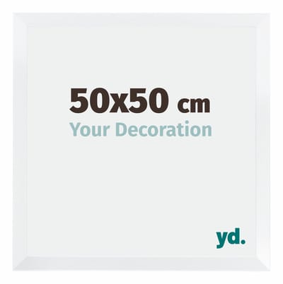 Your Decoration - Fotolijst 50x50 cm - MDF - Wit Mat - Catania