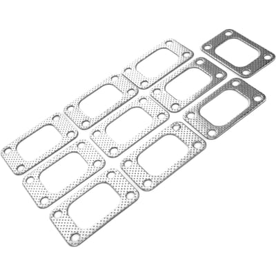 10 stuks T3 Flens Turbo Pakkingset Grafiet Aluminium Geschikt voor T34 T35 T38 GT35 Turbo