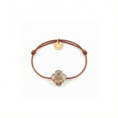 Armband Dames Geboortesteen Smokey Topaas | cadeau dames