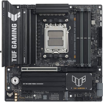 ASUS TUF GAMING B850M-PLUS WIFI7 Moederbord - AMD B850 - AMD AM5 - DDR5 RAM - Micro-ATX