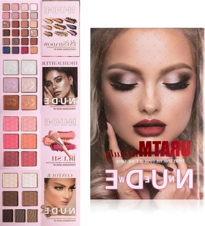 Complete Make-up Set met 24 Oogschaduw Paletten, 6 Highlighters, 6 Blushers en 7 Contours voor een Langdurige en Waterdichte Look, Eenvoudig aan te Brengen en Perfect voor Elke Gelegenheid