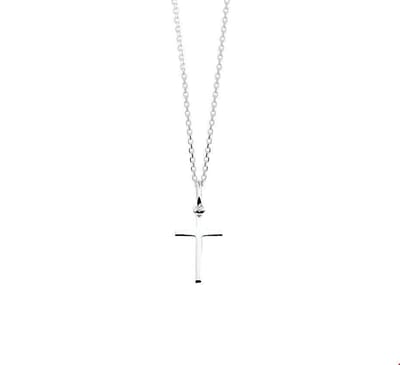 Zilveren Collier kruis 1 1020995