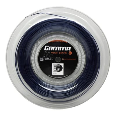 Gamma Verve Soft Rol Snaren 110m-Zwart,Blauw