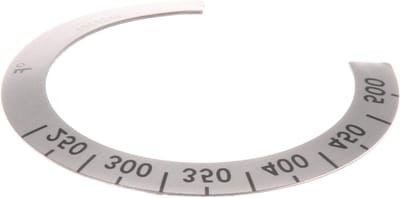 Oven Knop - Regelknop Wijzerplaat - Keuken Apparatuur - Origineel Onderdeel - 2-3 cm - Zilver