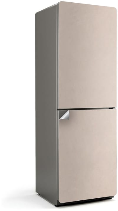 Wallfluent Koelkaststickers - Perzik Koelkast Folie - 60 cm x 180 cm - Perzik Koelkaststickers - Zelfklevende Koelkaststicker - Koelkast Makeover - Koelkast Wrap - Koelkast Makeover