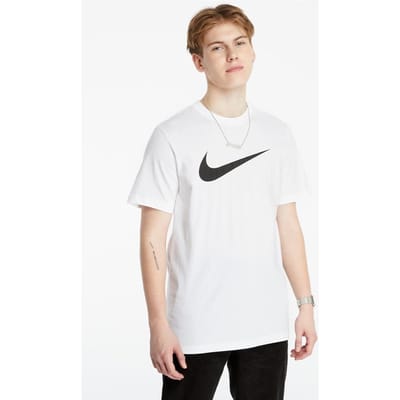 Nike T-shirt met Swoosh-logo in wit