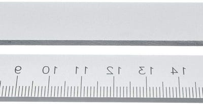 Metalen Liniaal 0-200mm - Roestvrijstalen Liniaal voor Houtbewerking, Precisie Metingen en Snijwerk