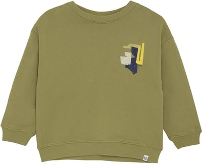 Noppies Trui Ray - Backprint - Dried Herb - Maat 92
