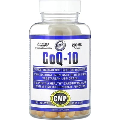 Hi Tech Pharmaceuticals, CoQ-10, 200mg, 120 tabletten