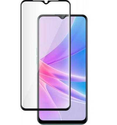 Bigben Connected, Screenprotector geschikt voor Oppo A78 5G - Tempered Glass 2.5D, Transparant