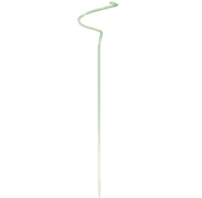 Plantensteun, bloemenstok, orchideeënstok, groene Twister, 38 cm