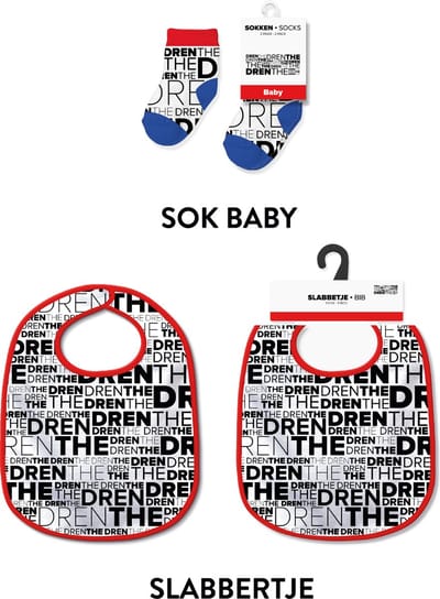 Slabbetjes en sokken met tekst - Baby cadeautjes en kraamcadeautjes - Drenthe