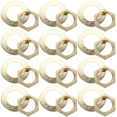Dailygoods- Horloge Onderdelen Set - Vervangende Moeren/Ringen - Montage Accessoires - Reparatie Horloge - Quartz Horloge - Goede Pasvorm - Horlogeonderdelen