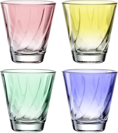 Leonardo TWIST drinkglas 215ml assorti - SET/4