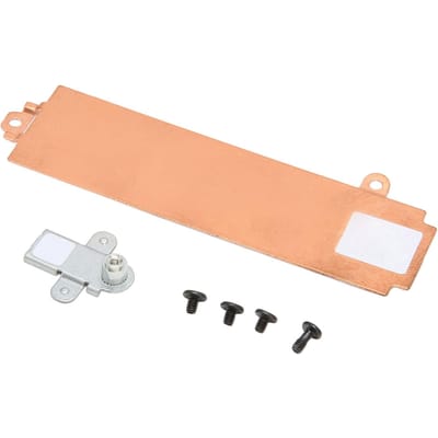 M.2 2280 SSD Heatsink Cover met Beugel voor Alienware M15 R5 R6 G15 5510 5511 Aluminiumlegering Hard beige