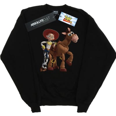 Disney Dames/Dames Toy Story 4 Jessie en Bullseye Sweatshirt (Zwart)