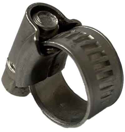 Roestvrij Stalen Slangslemmen Clips - Britse Type - Pijp Klem 13-20mm (Pack van 4)