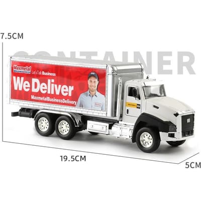 1:50 Modèle de Camion en Alliage Véhicule d'Ingénierie Pelle Rétroexcavatrice Bulldozer Tête Camion Benne Grue Camion-Citerne Jouets Pour Cadeaux d'Enfants