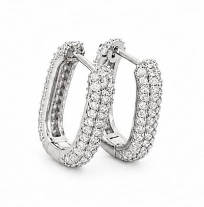 Oorbellen- Zilverkleurig - Verguld - Roestvrijstalen oorbellen - sieraden – Cadeau tip – Hip - Trendy