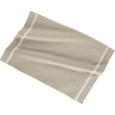 Keukenhanddoeken Set van 3 – 50x70 cm – Katoen – Gestreept Design – Zandkleur – Hoog Absorberend