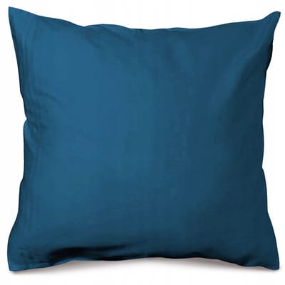 Kussensloop 40x40cm Katoen Satijn Zeegroen - Comfort & Stijl