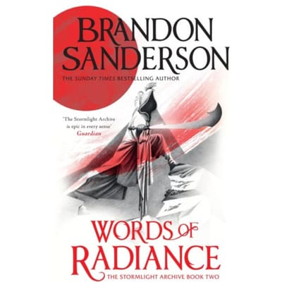 Words of Radiance by Brandon Sanderson Paperback Boek 9781399622073