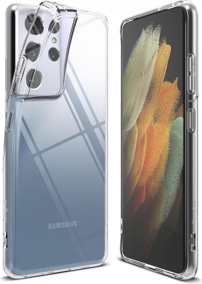 Ringke Air Flexibel TPU Hoesje Transparant Geschikt voor Samsung Galaxy S21 Ultra