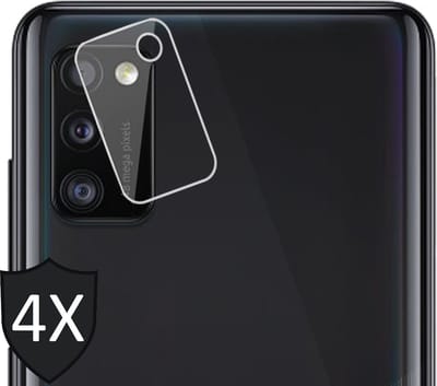 Camera Screenprotector geschikt voor Samsung Galaxy A41 - 4x Glas Screen Protector