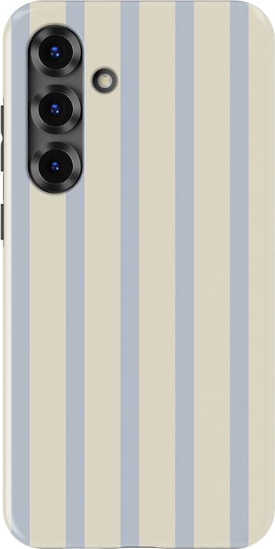 DripCase Gestreept Hoesje Samsung Galaxy S25 Plus | Backcover met Mag | Stripes Motief | Trendy Case Samsung Galaxy S25 Plus met Strepen Sunday Shore
