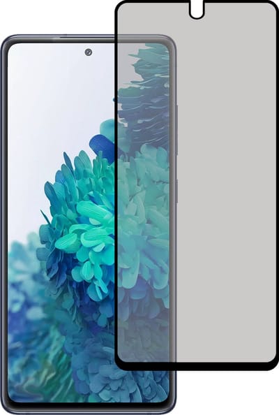 Screenprotector - Geschikt voor Samsung Galaxy S20 FE - Privacy Filter - Beschermglas - Gehard Glas - Tempered Glass - Screen Protector