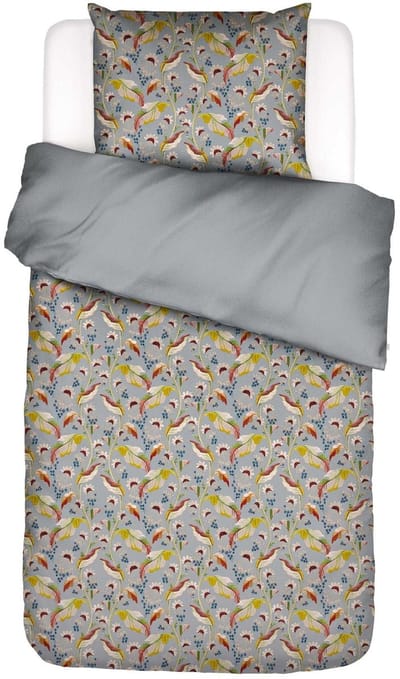 Essenza Aurelina Dekbedovertrek Global grey - Eenpersoons – 140x200/220 cm