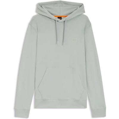 Boss Heren Wetalk Pullover Hoodie (Zilver)