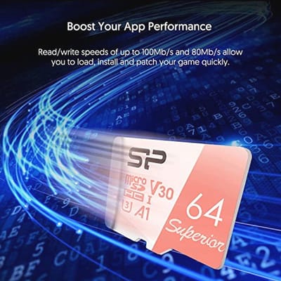 256GB microSDXC Geheugenkaart - 4K Ultra HD, Hoge Overdrachtssnelheden