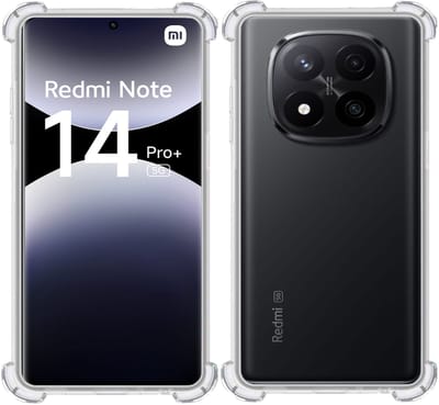 TechNow Hoesje geschikt voor Xiaomi Redmi Note 14 Pro / Pro+ – Extreme Shock Case – Case Transparant