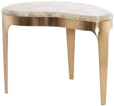 Light & Living Bijzettafel Giulio - Bruin - Ø51x36cm - Modern