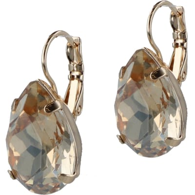 OTAZU Golden Drop Crystal Earrings Gol, Crystal Maat: OS | Oorbellen Outlet | Dames | Goud