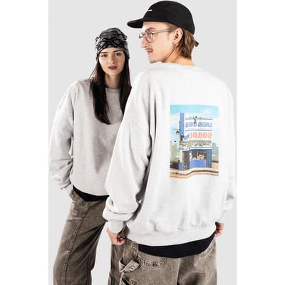 Beyond Medals Liquid Crewneck Sweater grijs