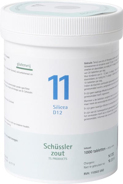 Sch ssler zout Nr. 11 Silicea D12 TS Products
