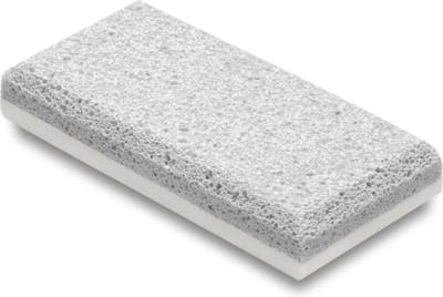 Rojafit Premium Puimsteen - Siliglass - Duo - Grof & Fijn - Grijs/Wit - Afm. 10 x 5 x 2 cm.