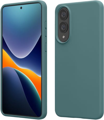 kwmobile telefoonhoesje geschikt voor Samsung Galaxy S25 Edge - Hoesje met siliconen coating - Smartphone case in Arctische nacht